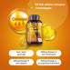 Kæmpenatlysolie flaske med evening primrose oil 1000 mg bløde kapsler