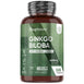 WeightWorld Ginkgo biloba-kosttilskud i brun tabletflaske med grøn etiket