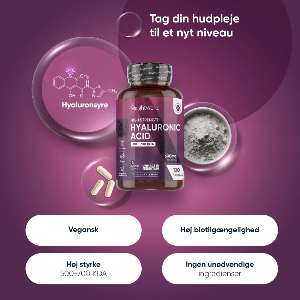 Hyaluronsyre 600 mg