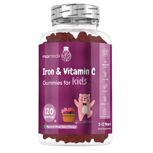 Jern + C-vitamin-vingummier til børn