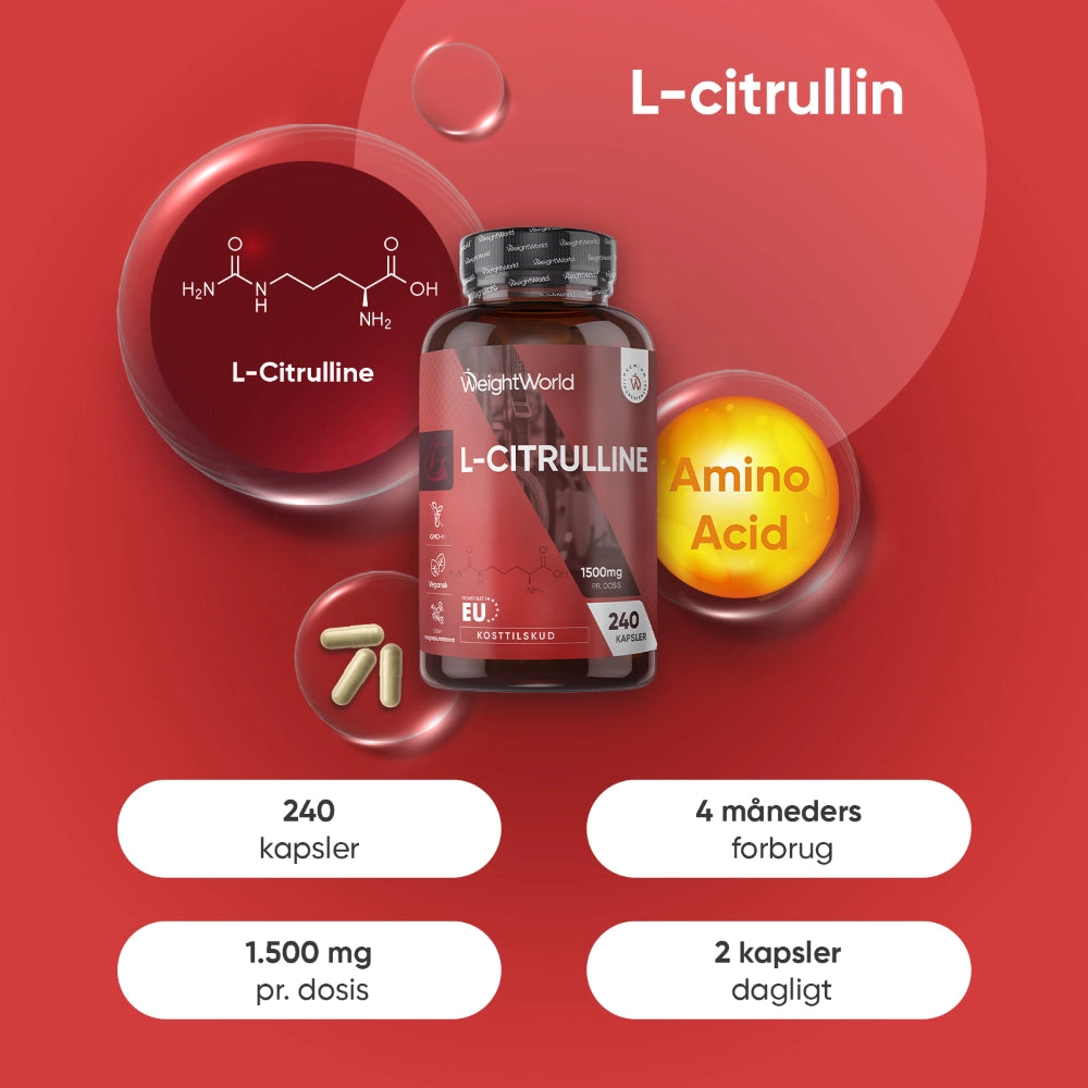 L-citrullin 1.500 mg