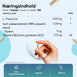 Næringsindhold: L-theanin 400 mg og vitamin B6 0,5 mg pr. kapsel