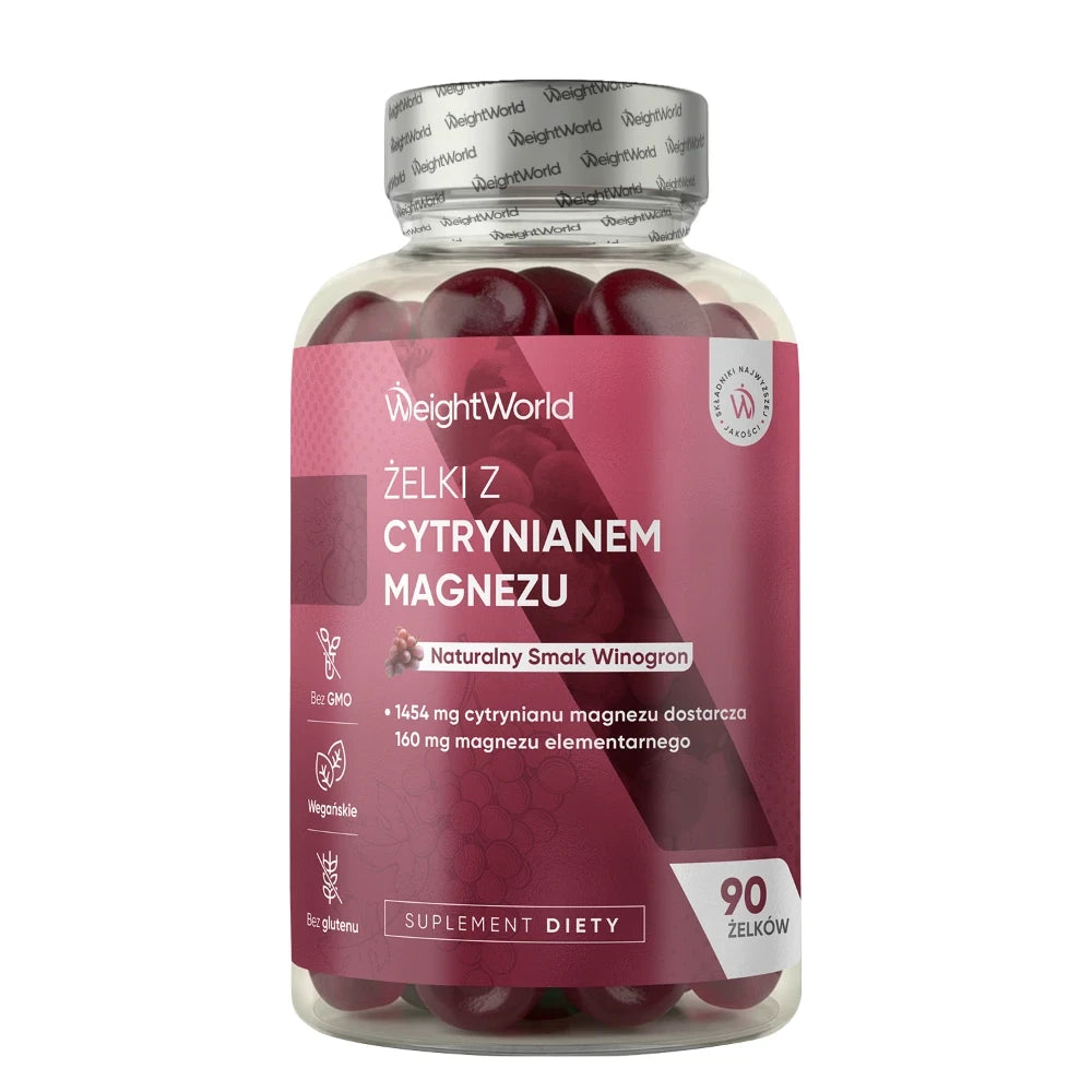 Magnesiumcitrat-gummies 160 mg