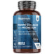Marin kollagen med magnesium kapsler i WeightWorld-brun glasflaske, 120 kapsler