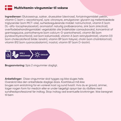 Multivitamin Vingummier