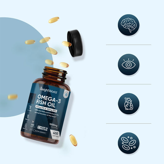 Omega 3 Fiskeolie 1000mg