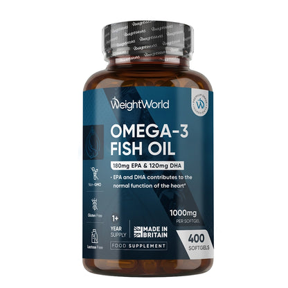 Omega 3 Fiskeolie 1000mg