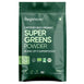 Økologisk super greens-pulver i mørkegrøn poseemballage, 200 g WeightWorld