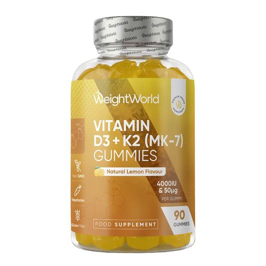 Vitamin D3+K2-gummies 4000 IU