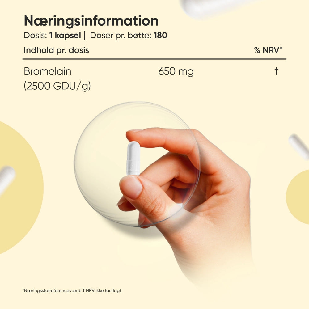 Bromelain 650 mg