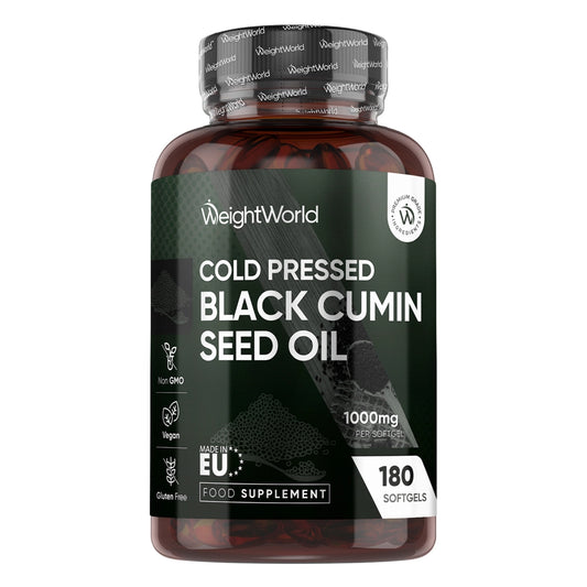 Koldpresset nigellafrøolie 1000 mg
