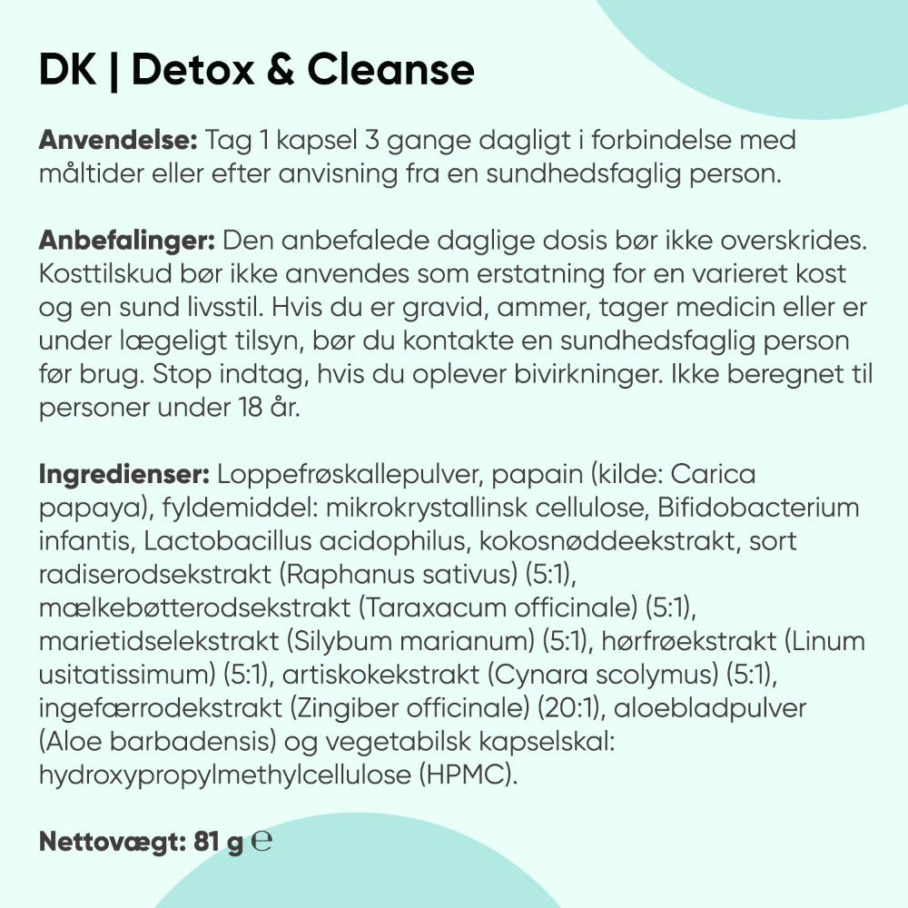 Detox & Cleanse