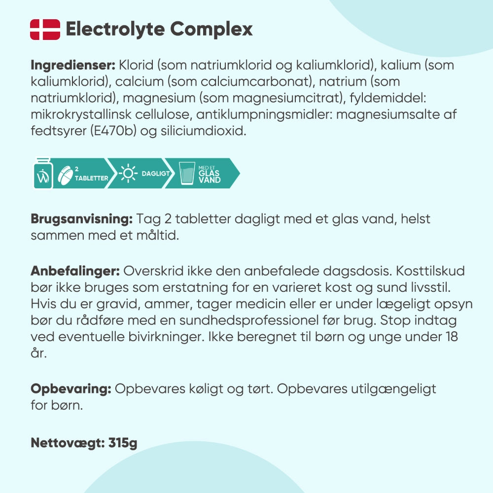 Elektrolyt Complex 1860 mg