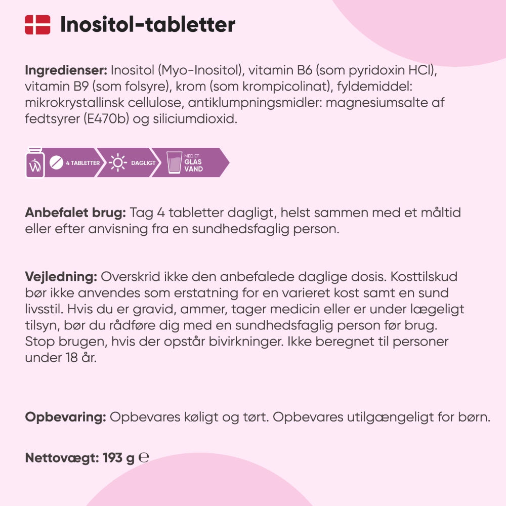Myo-inositol 4000 mg