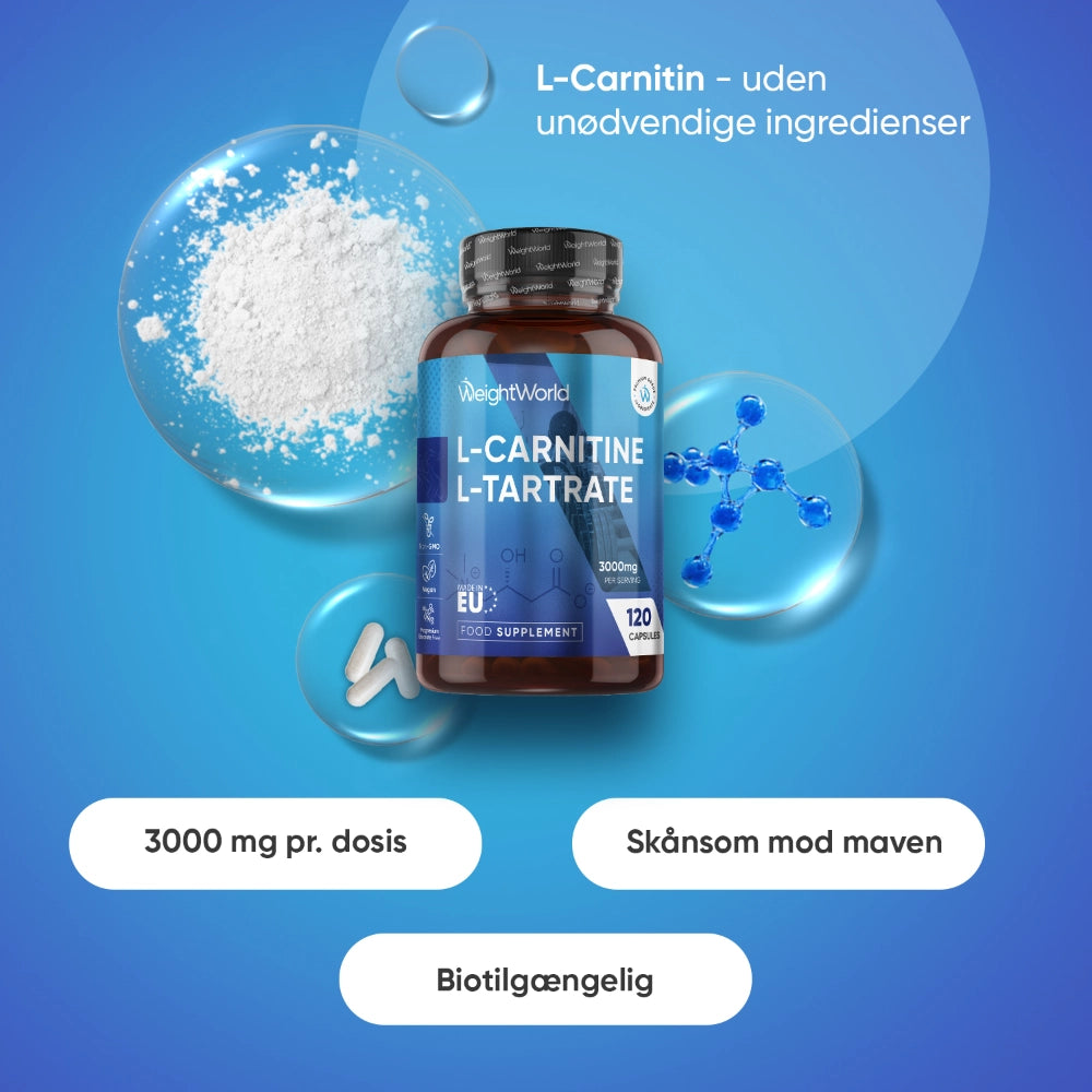 L-carnitin L-tartrat 3000 mg