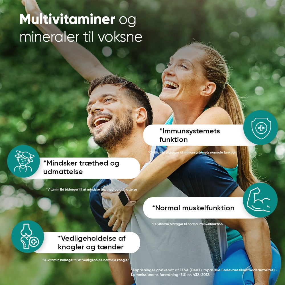 Multivitaminer og mineraler