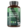 Øko spirulina og chlorella 1740 mg