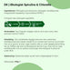 Øko spirulina og chlorella 1740 mg