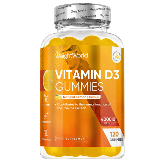 D3-vitamin-vingummier 100 mcg