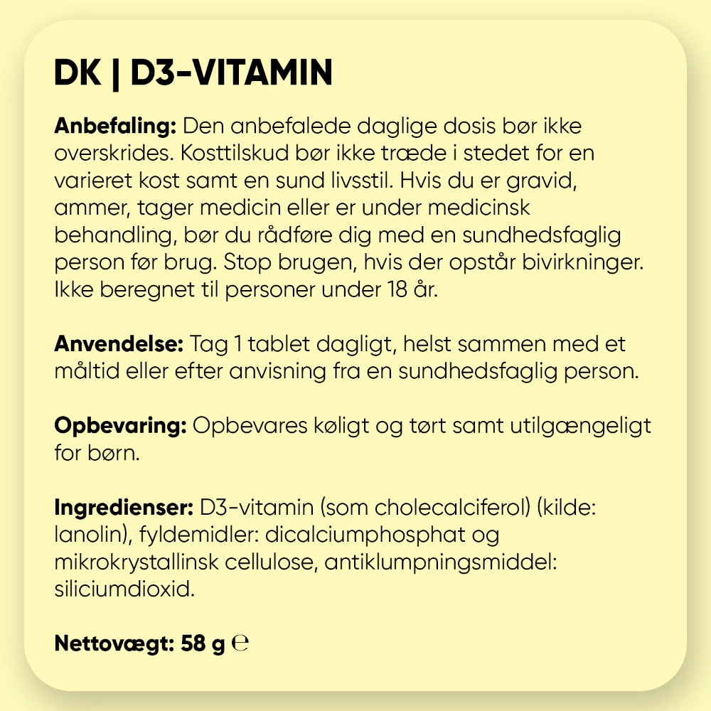 D3-vitamin 4000 IU (100 mcg)