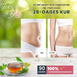WeightWorld 28-dages resultater, før-efter billede med teposepakker