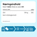 Næringsindhold: zink 25 mg pr. tablet, doser pr. pose: 400