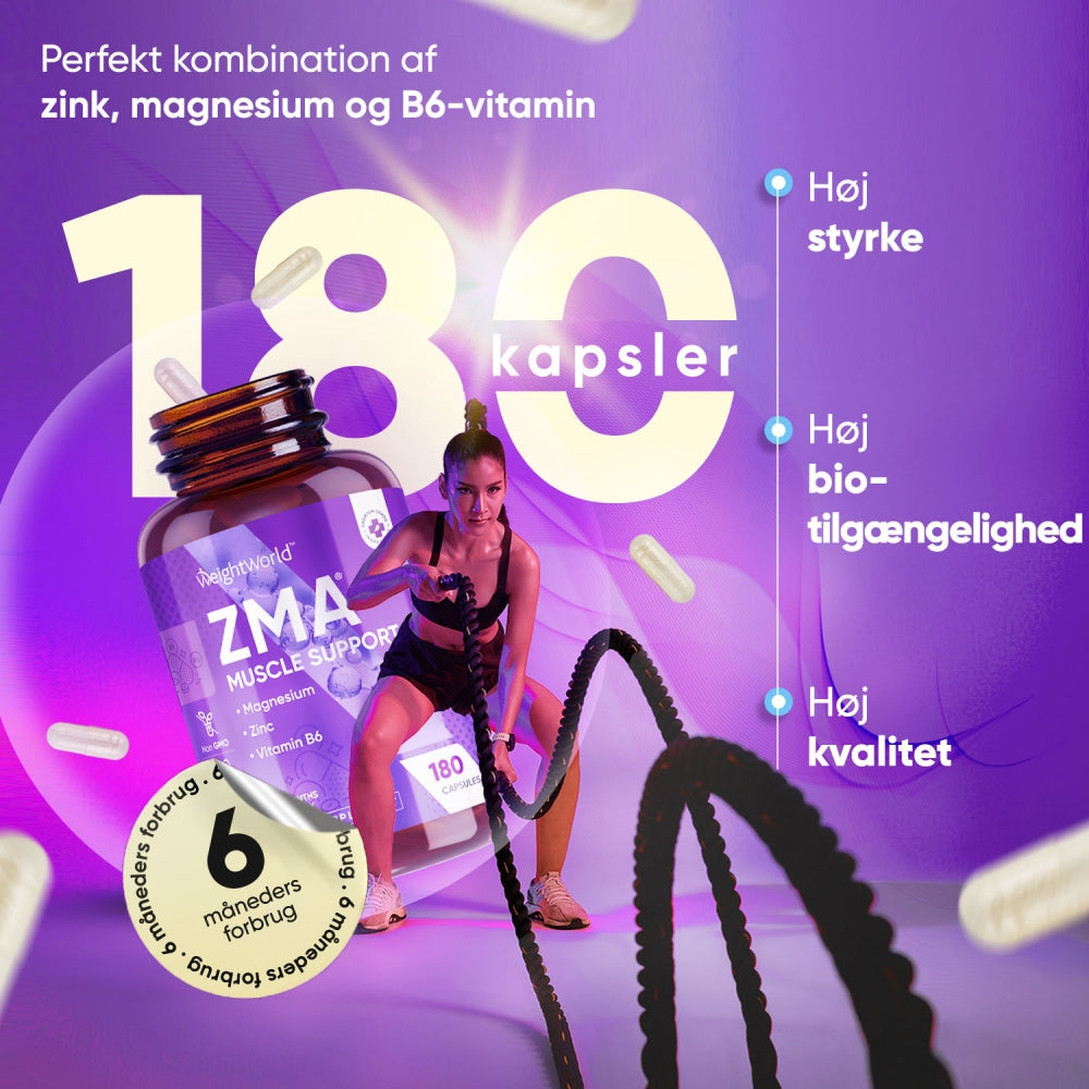 WeightWorld ZMA-kapsler